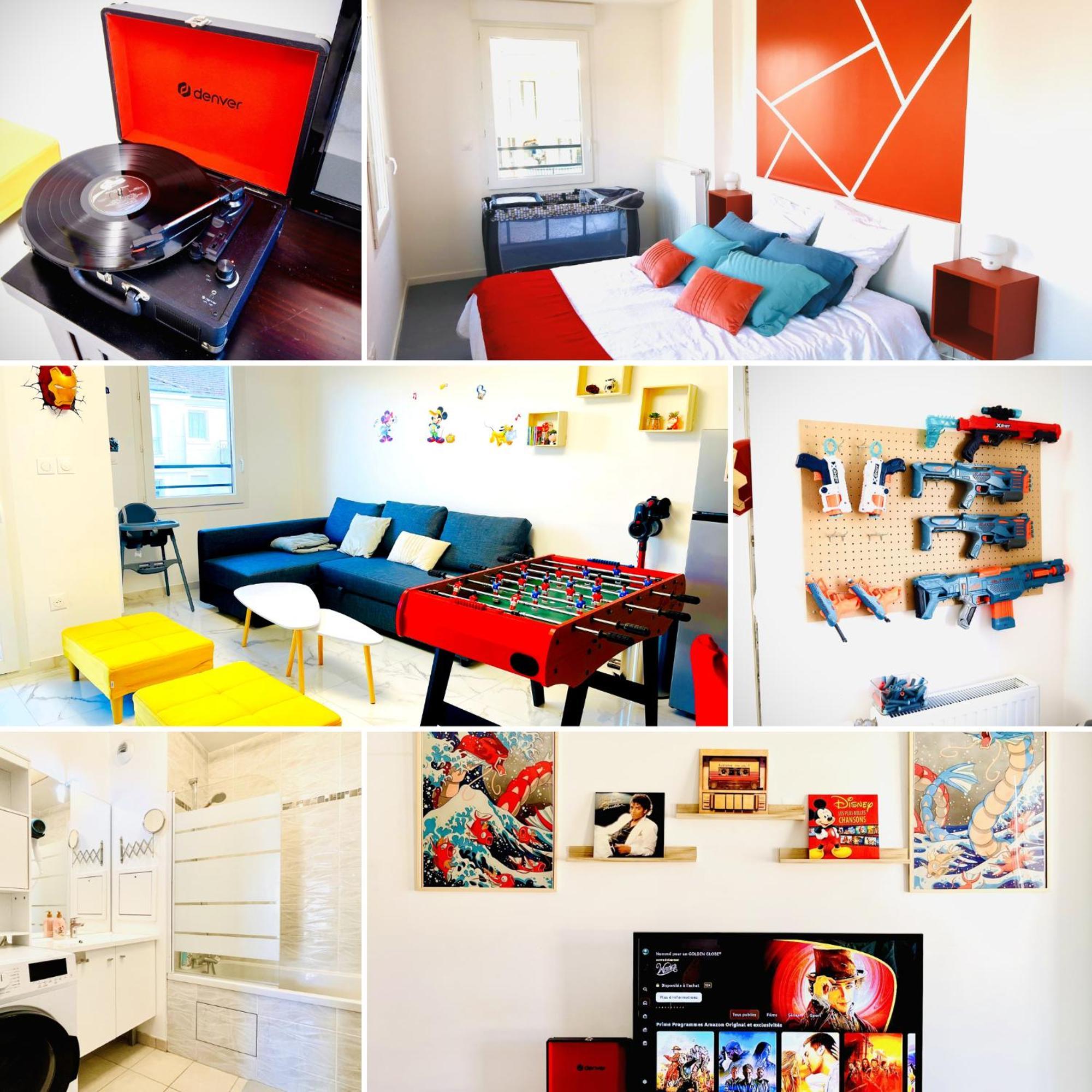 Le Lion D'Or - Parking - Netflix - Wifi - Nerf Apartment Bussy-Saint-Georges Ngoại thất bức ảnh