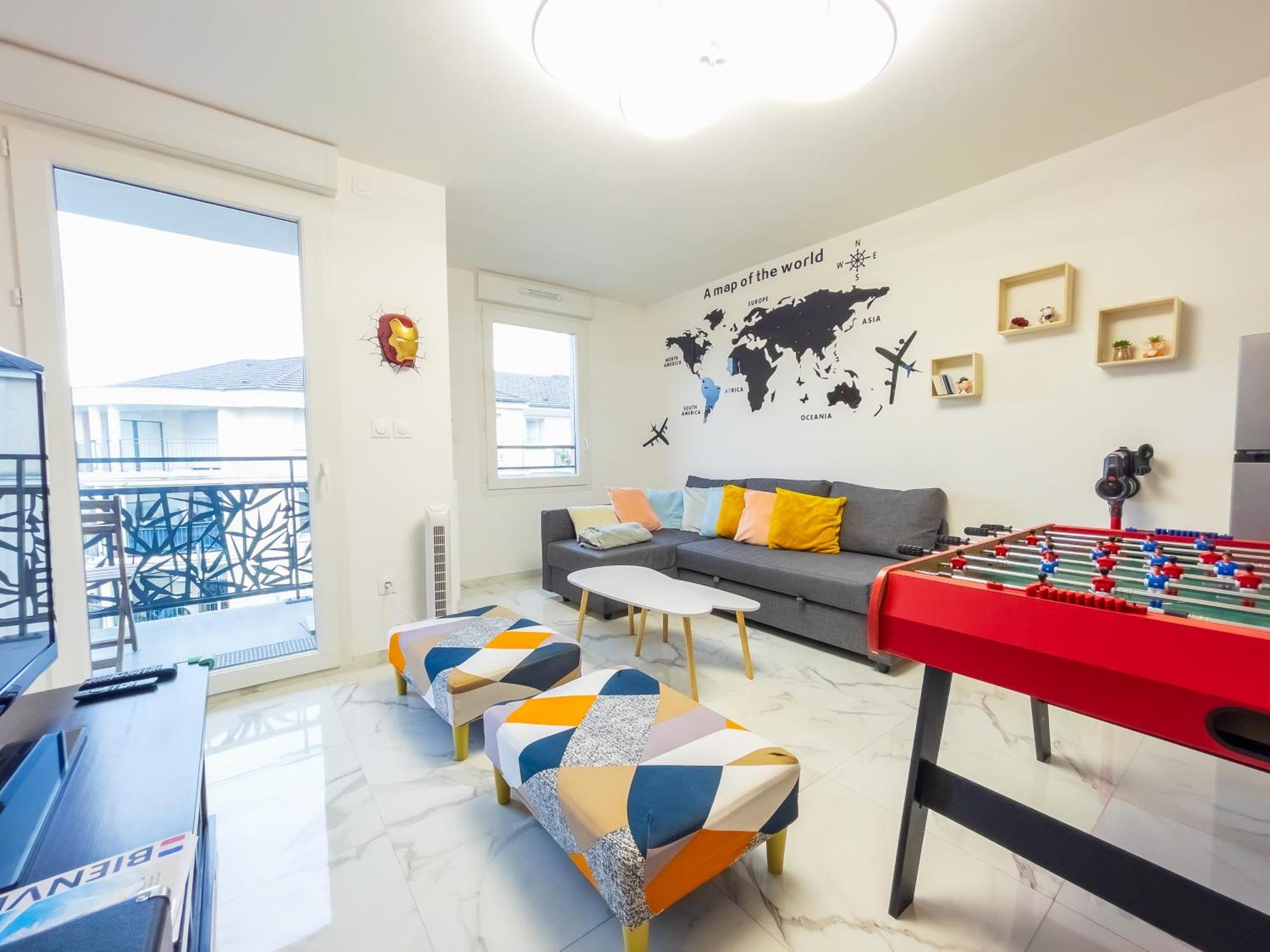 Le Lion D'Or - Parking - Netflix - Wifi - Nerf Apartment Bussy-Saint-Georges Ngoại thất bức ảnh